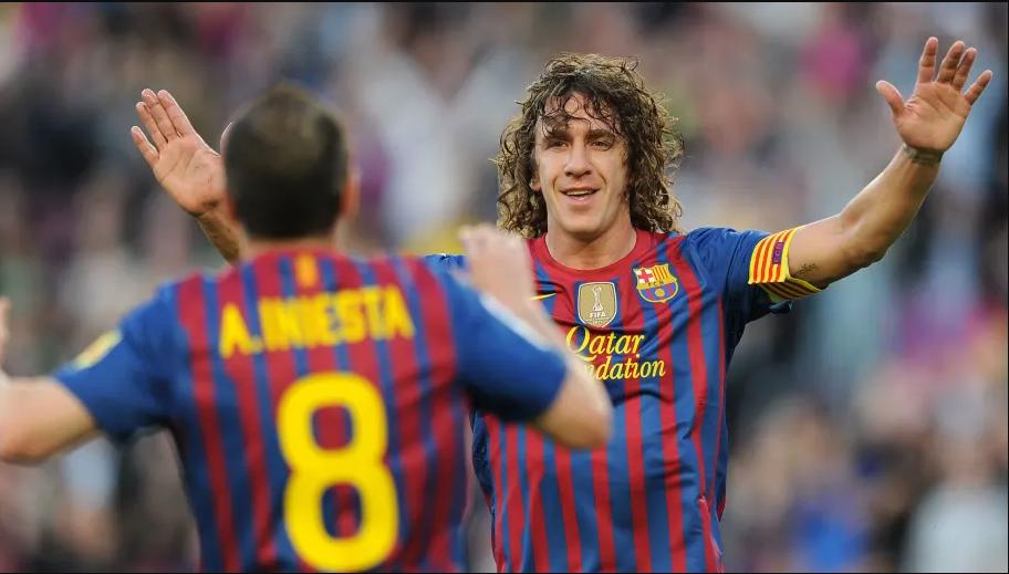 Số áo Puyol mặc lâu nhất tại Barca